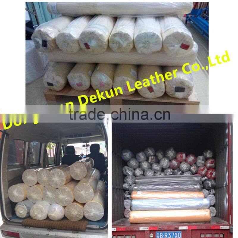 100% polyurethane leather glitter pu fabric hot selling leather per meter