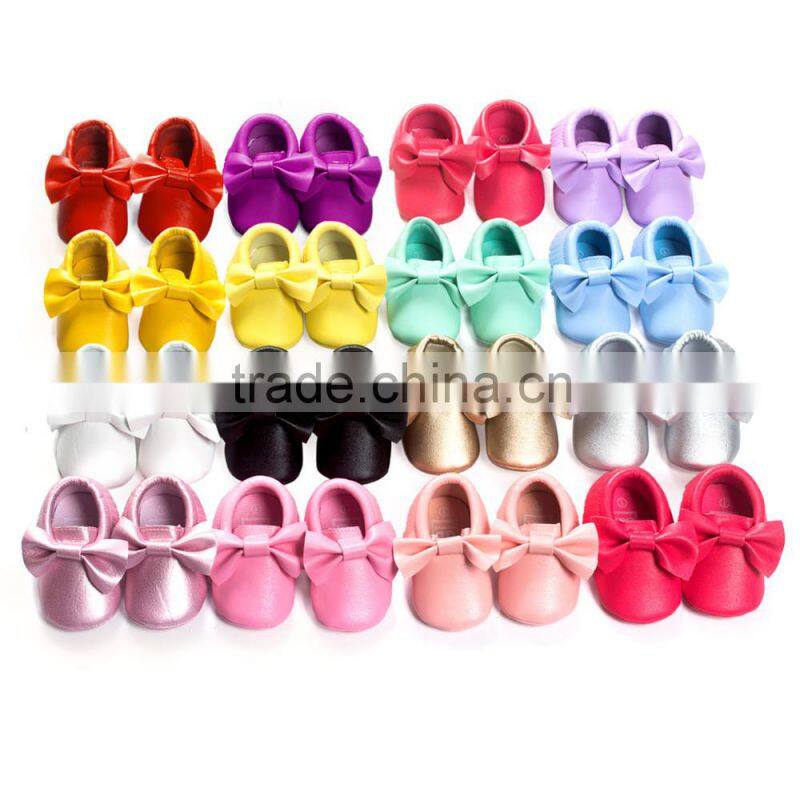 Many colors baby shoes girl Infant shoes soft sole learther baby sandal