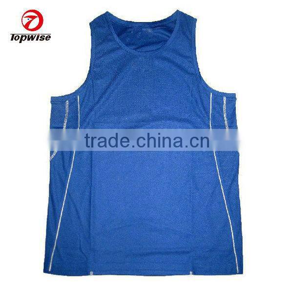 High quality sublimation sport mens singlet vests product