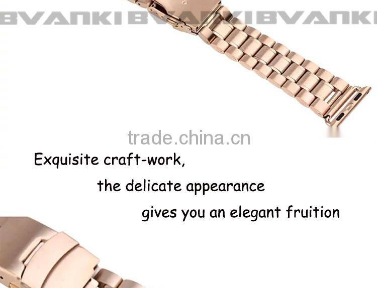 Alibaba New Arrival Wholesale Wrist Watch bands/Straps For Apple Watch,Cheap High Quality Stainless Steel Watch Band For iWatch