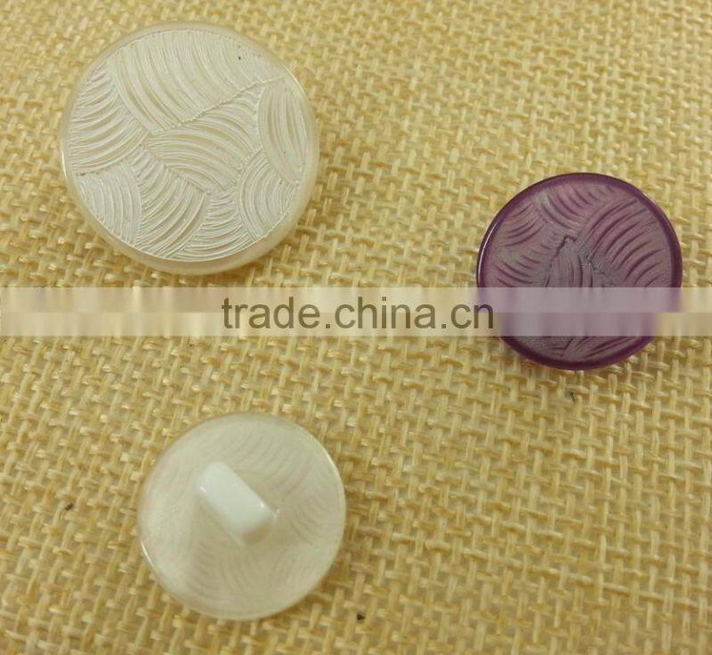 Resin Shank Button For coats --ZA010