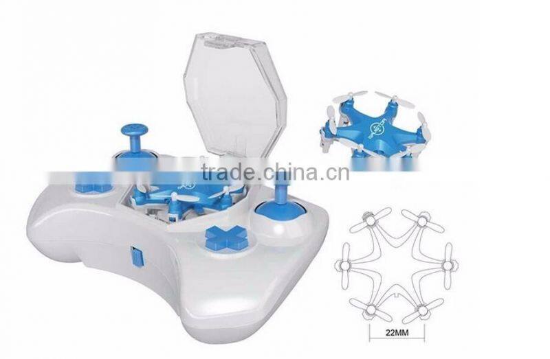 New product!! 2.4G 4CH 6 Axis Gyro RC Mini Hexacopter Headless Mode Quadcopter Smallest Drone