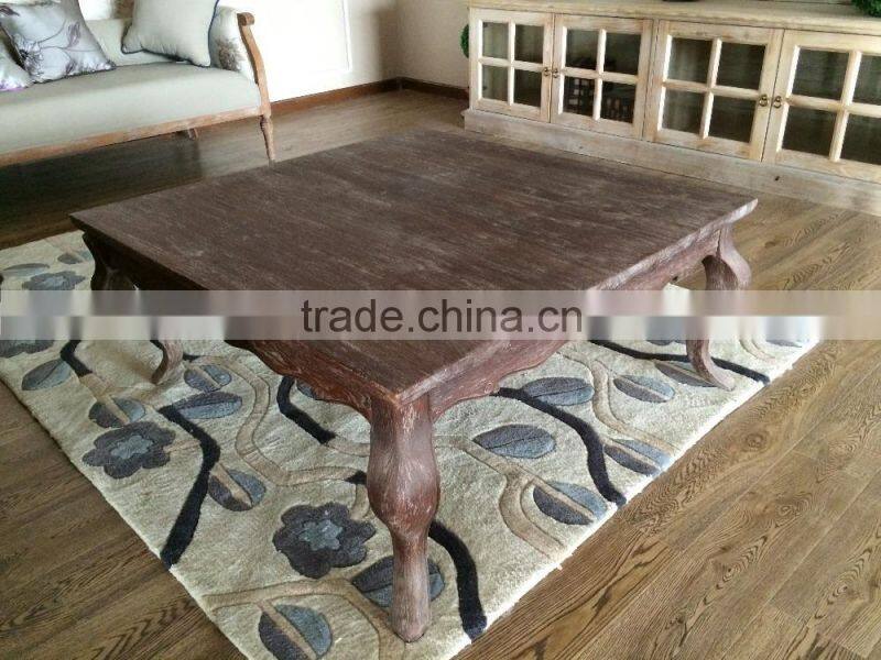 Vintage Furniture Wooden Square Coffee Tables