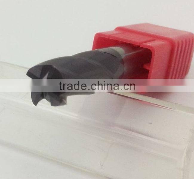 Janpan Standard Size Corner Radius End Mill Size/Lathe Cutting Tool Round Nose Milling Cutter Size