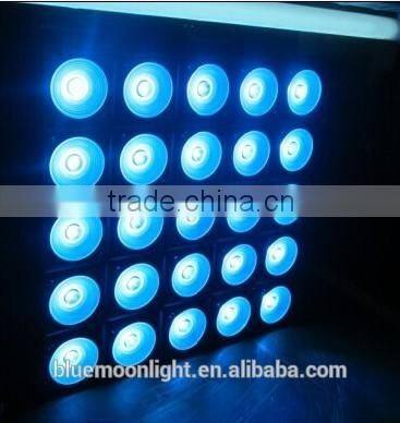 professional stage lighting 25pcs led matrix blinder light