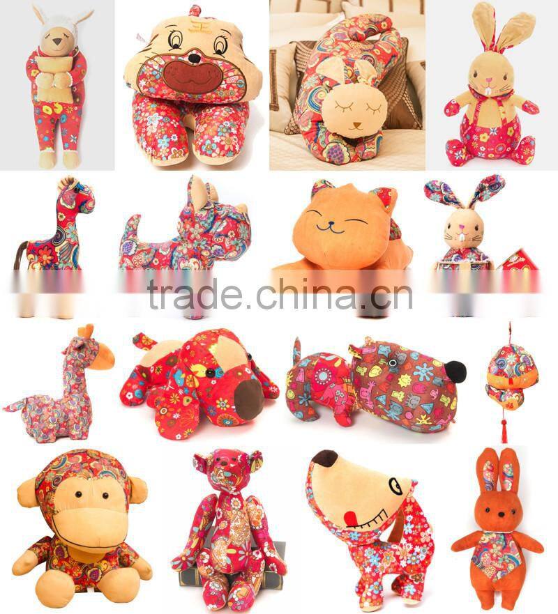 Cloth fabric toy stuffed owl animal toy