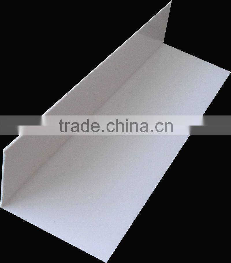 Decorative Plastic corner,PVC TOP CORNER,PVC decorative top jointer TP013