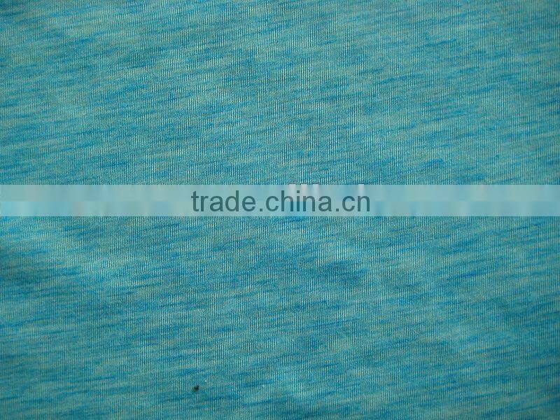 single jersey polyester rayon spandex fabric