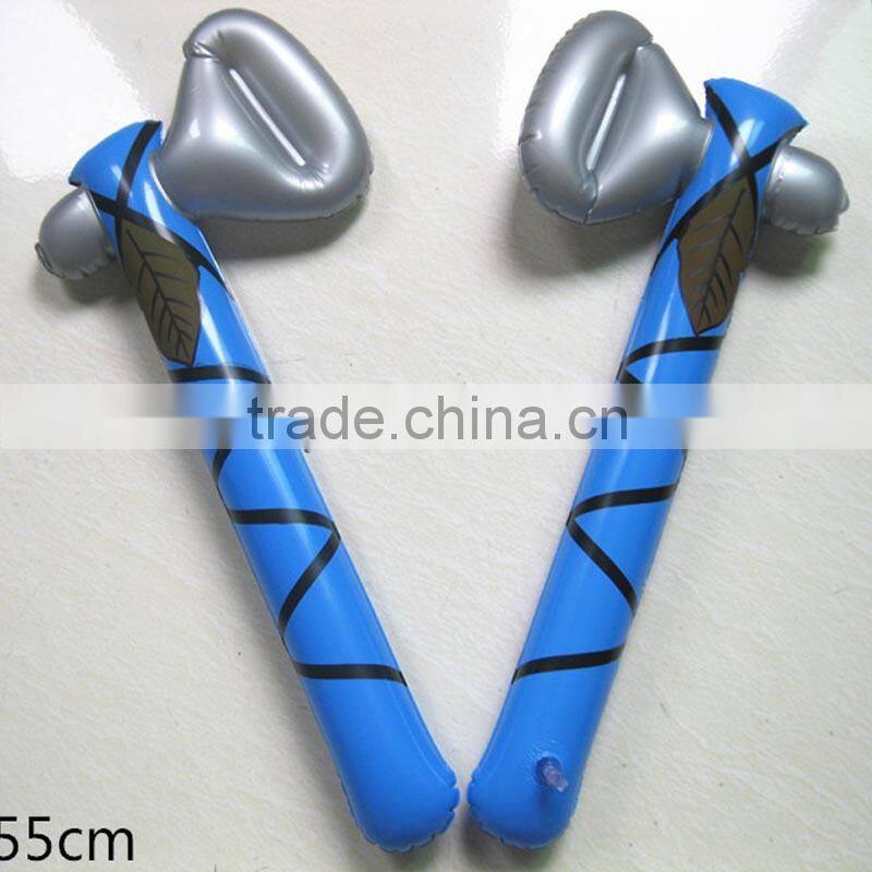 inflatable Axe toys with lovely printed for kids