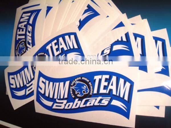 2015 new fashion high quality, low price custom private logo stickers