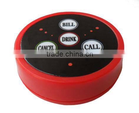 new modern wireless elecronic call bell K-D4 waiter buzzer K-300plus wireless call pager system