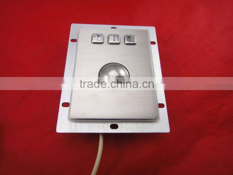 High quality metal trackball 38mm optical metal mouse