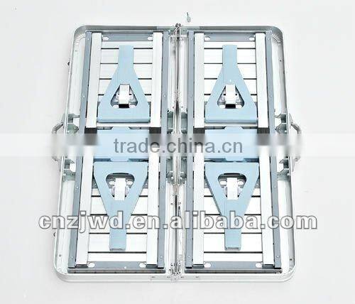 MDF top Folding Aluminum Picnic Table foldable table and chairs