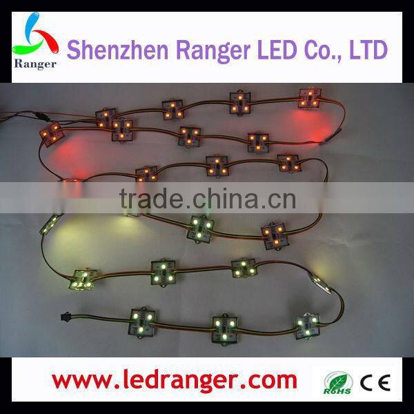 WS2801 3 LEDs Pixel glass cloche LED Pixel Module 0.72W with Clear or Milky Cover