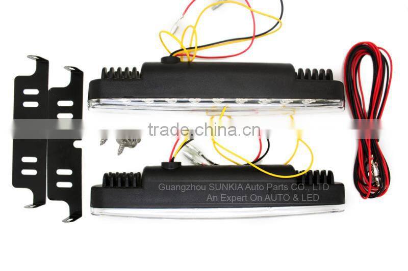 2015 New Products Long Life Automobile Wholesale Led Drl Turn Signal Light Waterproof