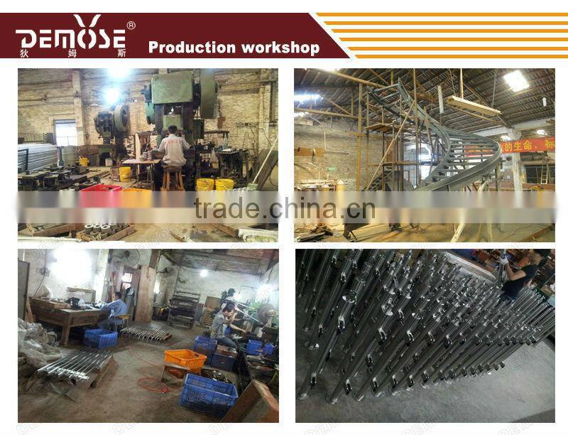 antique wrought iron balustrade for step