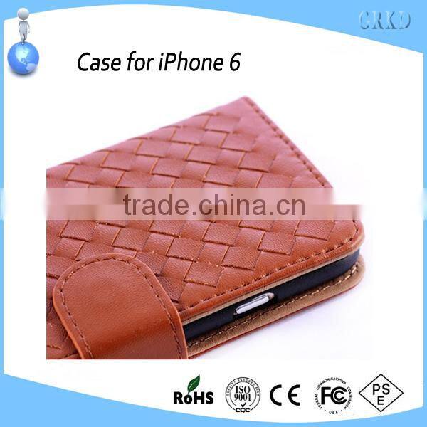 Superior quality genuine leather case for iphone 6