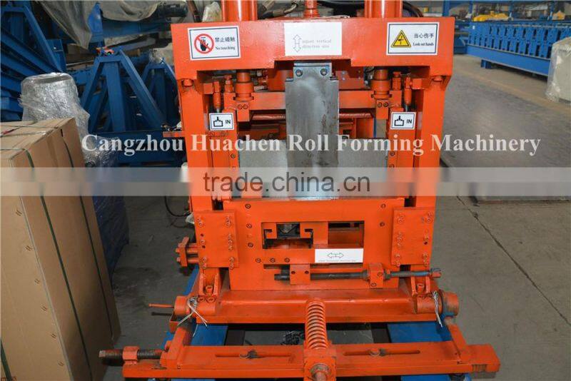 Steel Roof Truss Making Machinery Metal Roll Forming U C Z Purlin Machine