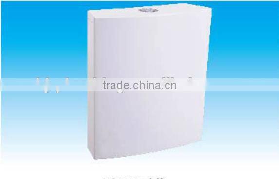 Toilet plastic flush tank