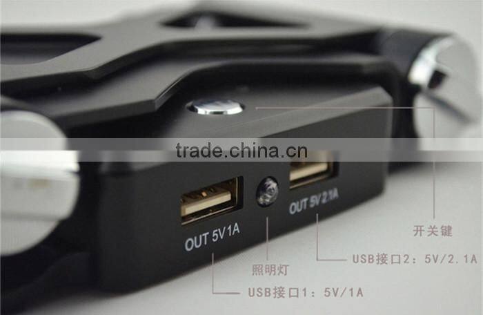 Universal 10000mAh stand holder power bank for tablet