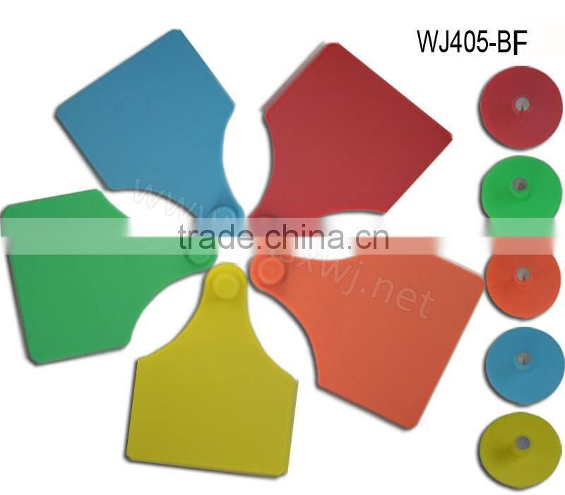 Veterinary feedlot buffalo identity Ear Tags WJ405BF