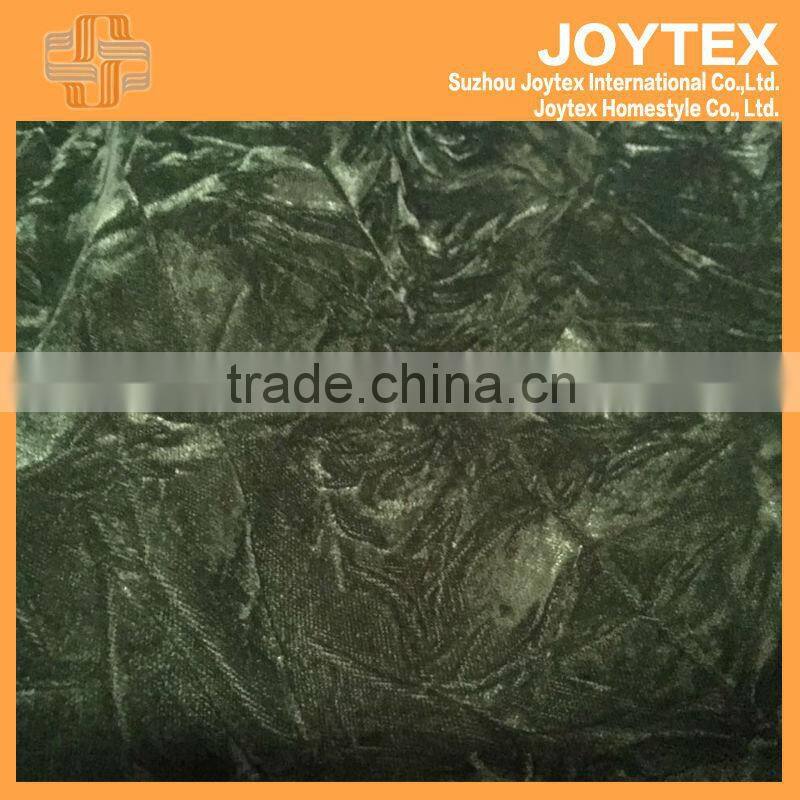 China Wholesale Custom upholstery fabric crushed micro velvet