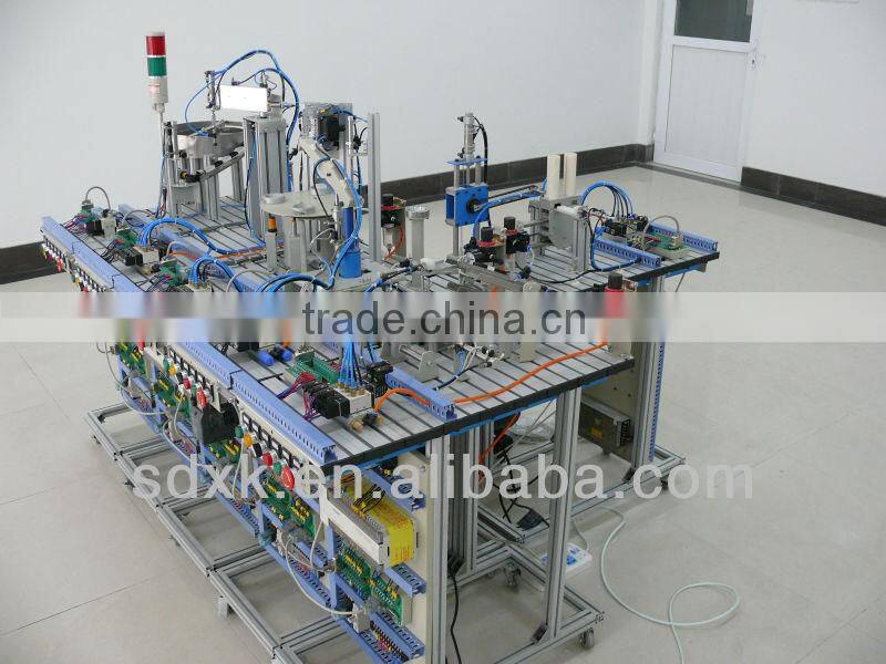 Educational Production Equipment, ELectromechanical, Mechanical and Electrical Training Device, PLC Application Trainer Kit