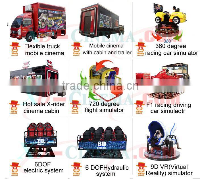 360 degree viewing virtual reality standing vibration VR equipment on sale