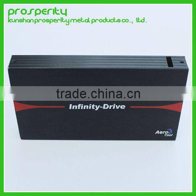 Aluminum Profile CNC external hard disk /500G hard disk box