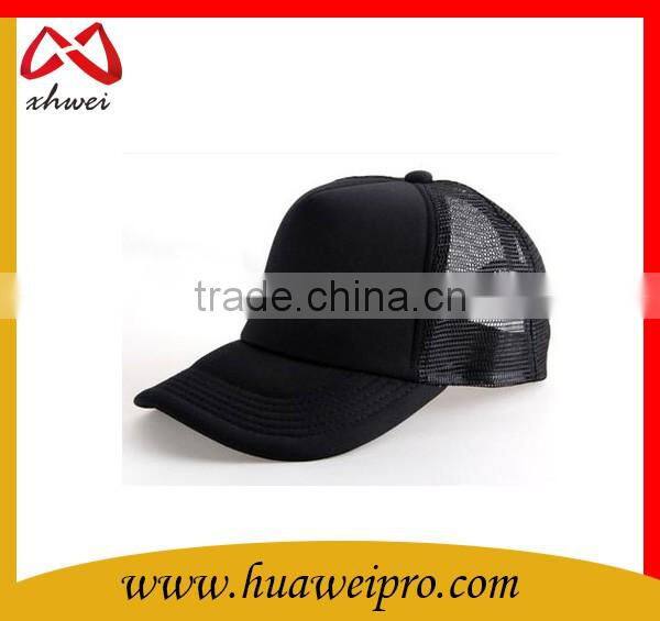 Manufacturer NEW Blank Sports Trucker Cap Mesh Custom Trucker Cap Plain