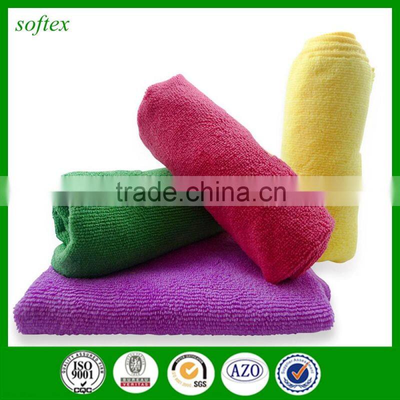 Professional Quality 80/20 300 gsm 16x16 quick detail towel car polishing towel