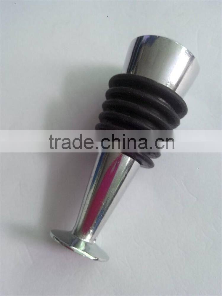 Popular vase shape metal Wine Stopper