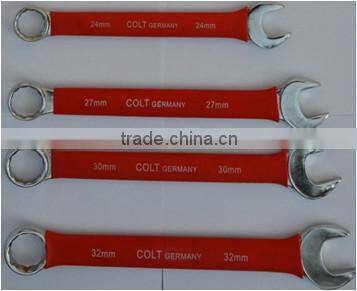 Double open wrench and spanner