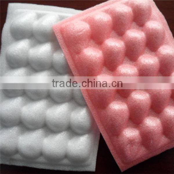 Soft Stawberry protective pe plastic serving tray