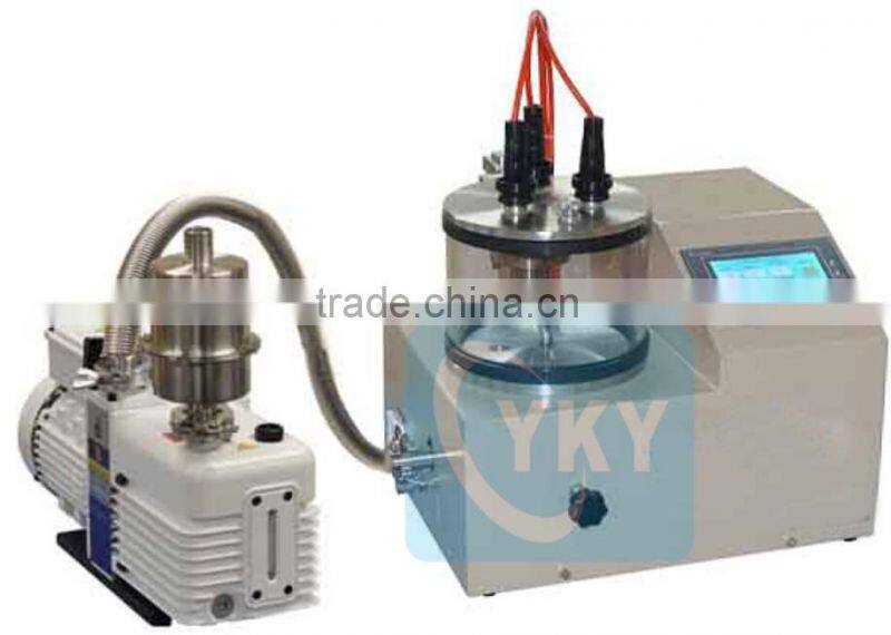 3 Rotary Targets Plasma Sputtering Coater w. Substrate Heater (500C) CYKY- VTC-16-3HD