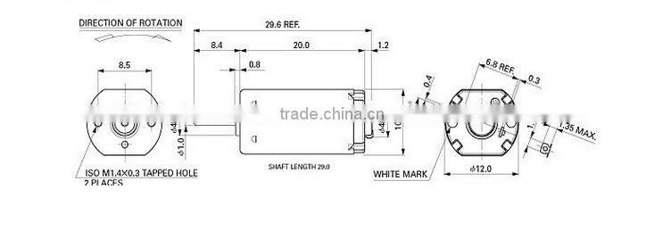 4.5V DC Micro Motor for toys FF-N30