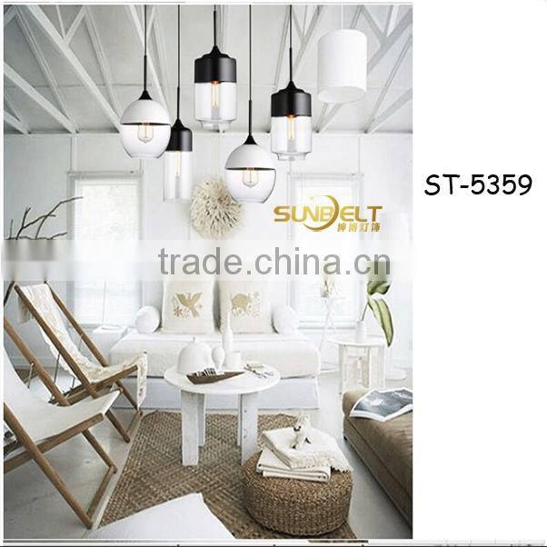 ST-5359-D Sunbelt sputnik santa claus head light clear glass pendant lamp