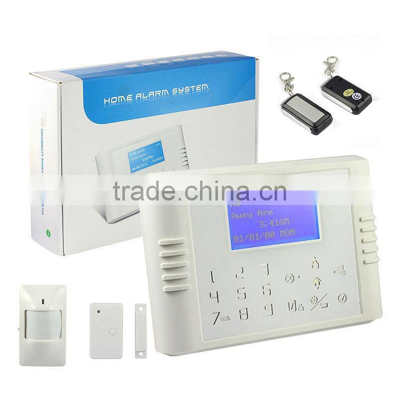 Telephone line security alarm system with through remote phone dial-up ,intruder alarm wired system