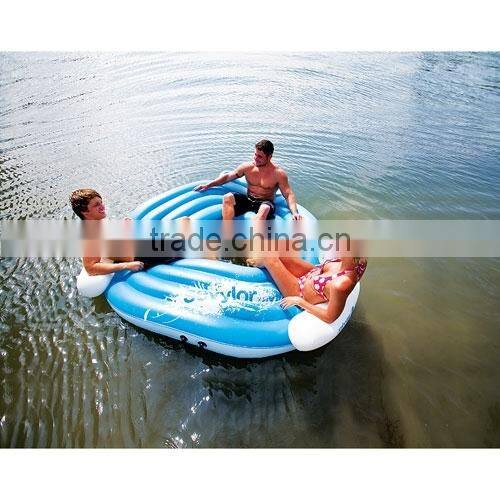 pvc flocked inflatable bed for camping