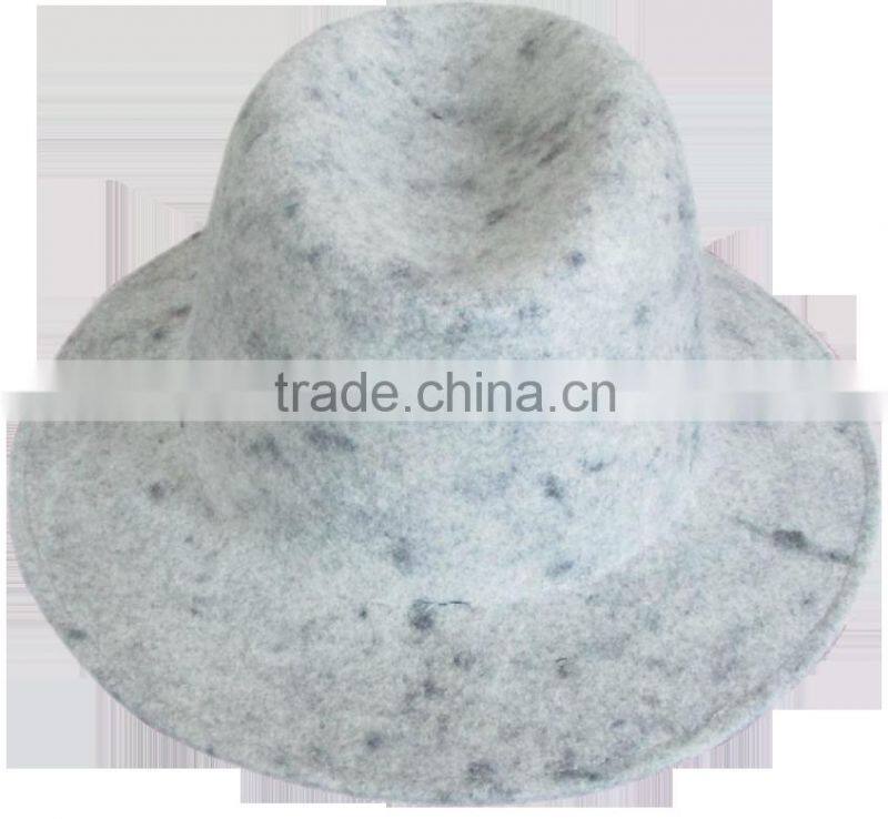 2016 Fashion Mix Color Fedora Wool Felt Hat