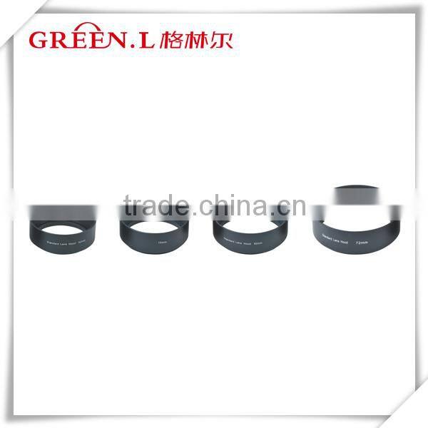 Metal lens hood