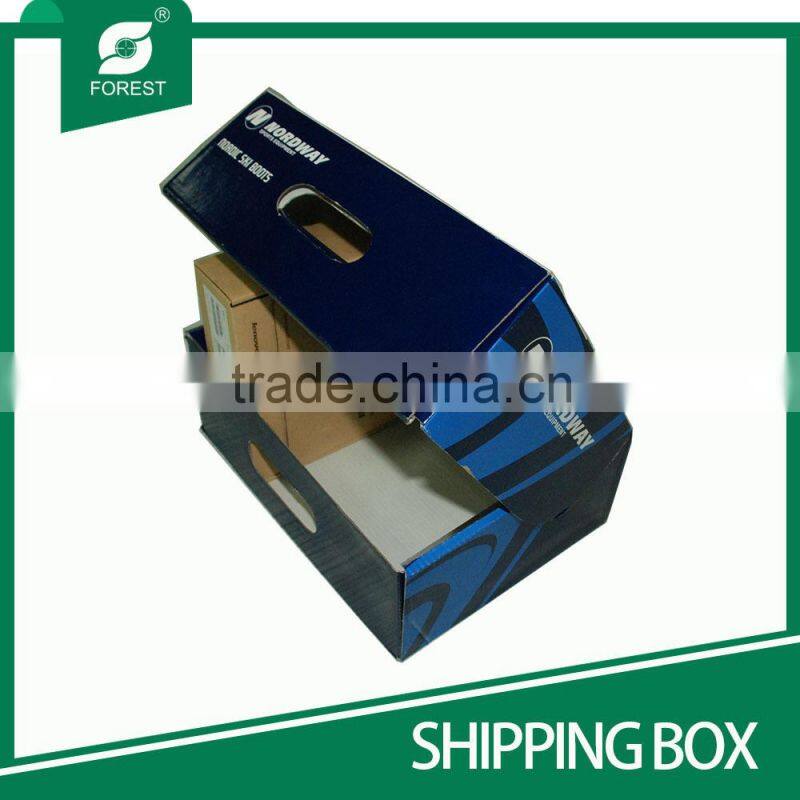 CUSTOM MADE CORRUGATED FLAT PACKING SHIPPING BOXES HOT SALE