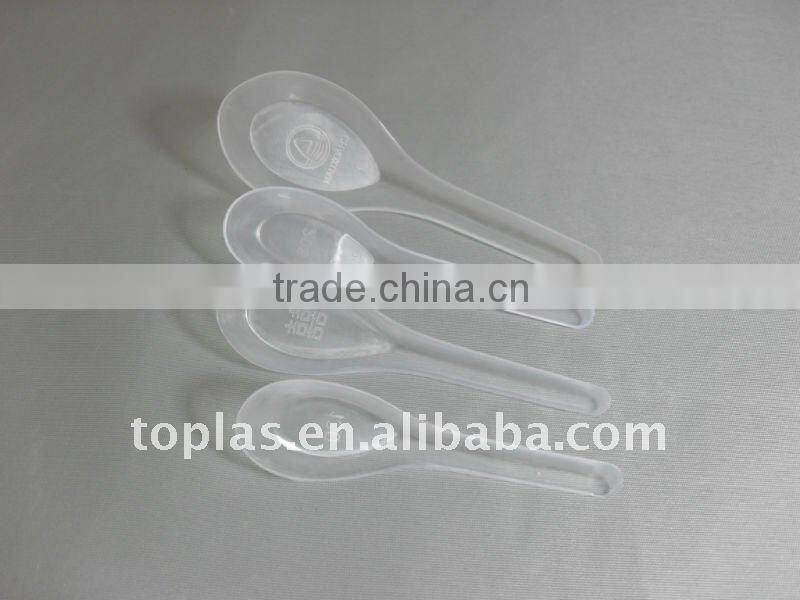 PS ice cream plastic spoon