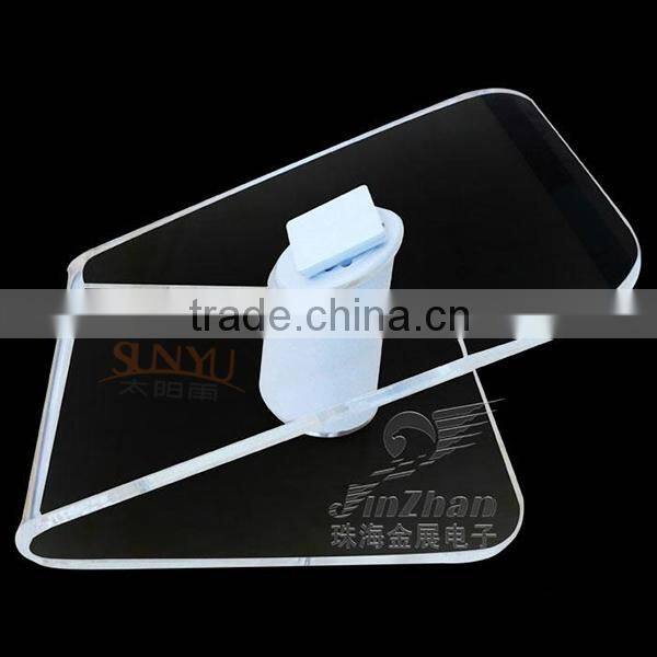 Fashion Design Clear Acrylic Phone Display With Logo