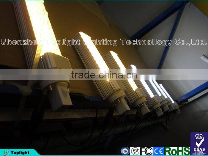 Hot Sale in USA 3000K 4000K 6000K 360 Degrees 9W 120 Volt LED PL Lamp g24q-3 Base light plug in led driver