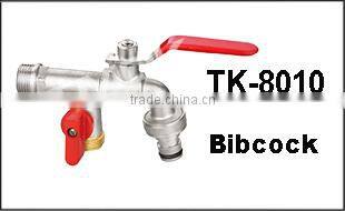 wash bibcock with forged polishing cw617n NPT threaded connection PTFE seated beass bibcock