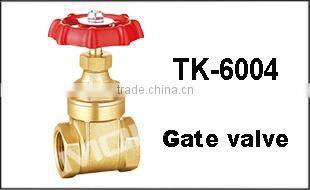 stem gate valve brass material heavy/light type prolong thread flexible wedge gate valve