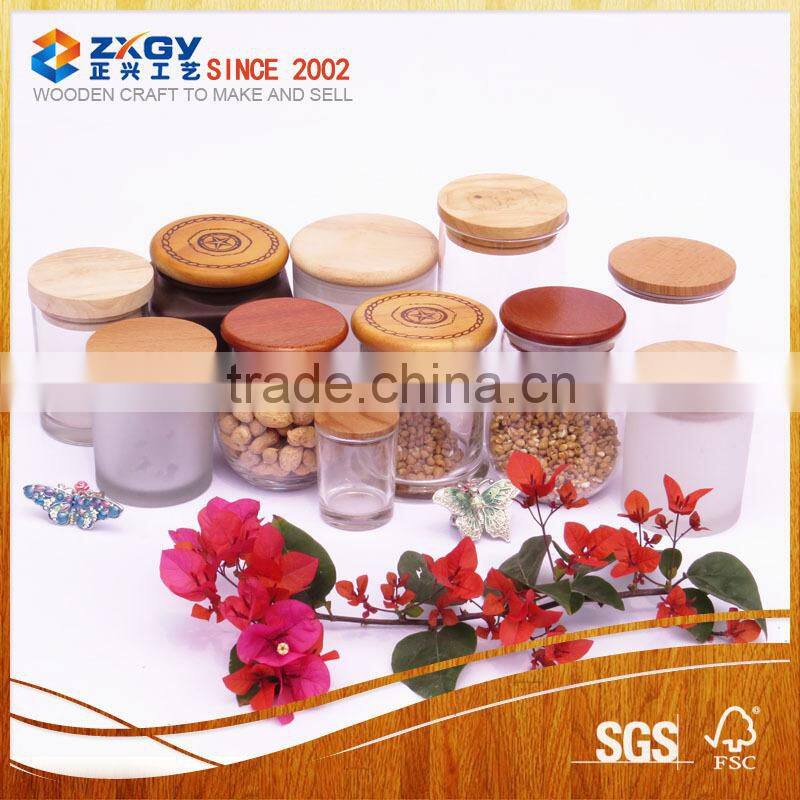 2015 Hot selling food safe customized porcelain coffee mug with wooden lid
