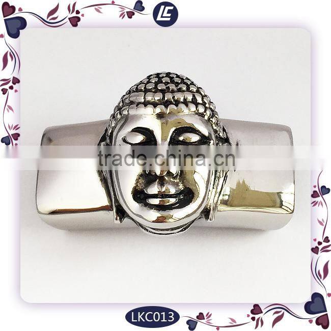 Titanium Steel Lord Buddha Jewelry Component