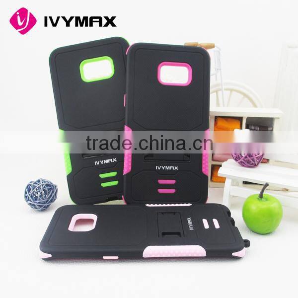 Ivymax back cover for samsung s6 plus edge cell phone cover